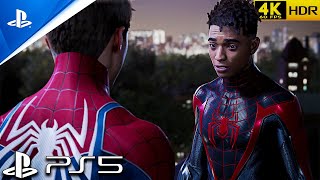 PS5 SPIDERMAN 2 Gameplay Story Trailer  ULTRA Realistic RAY TRACING 4K 60FPS HDR [upl. by Poler]