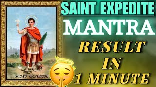 URGENT SPELL 🤍 MAKE YOUR URGENT WISH COME TRUE 🤍 SAINT EXPEDITE PRAYER [upl. by Sacci625]