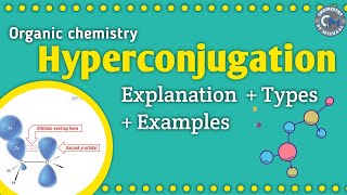 Hyperconjugation  No bond resonance  Types of hyperconjugation  GOC  Organic chemistry [upl. by Aisaim762]