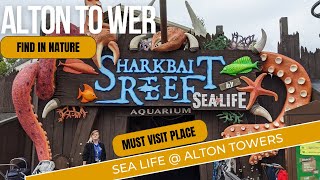 The Best SEA LIFE experience  Alton Towers Resort Must Watch 🤩🤩🤩 Must Visit 🤩🤩🤩wow😮😮😮 [upl. by Anemolif826]