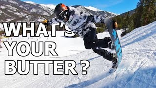 Snowboard Game Whats Your Butter TJ vs Jason [upl. by Ahsian170]