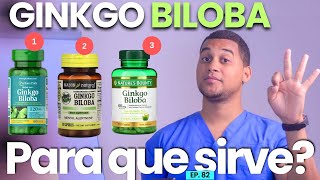 EL GINKGO BILOBA PARA QUE SIRVE  3 COSAS [upl. by Hijoung280]