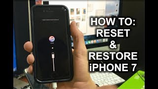 How To Reset amp Restore your Apple iPhone 7  Factory Reset [upl. by Annas643]