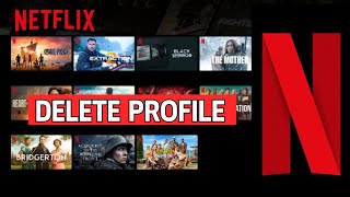 How to Delete Profile from Netflix 2024 [upl. by Clapper]