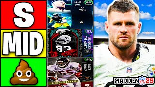 Ranking The BEST OUTSIDE LINEBACKERS In Madden 25 Ultimate Team [upl. by Jobina6]