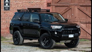 Custom Black Panther 2018 Toyota 4Runner TRD Off Road ToyTec Lifted [upl. by Llehcram136]