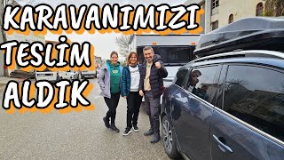 KARAVANIMIZI TESLİM ALDIK Çekme Karavanda Olması Gerekenler  Karavan Alırken Nelere Dikkat Etmeli [upl. by Edythe]