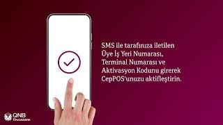 QNB Finansbank CepPOS kullanım videosu [upl. by Baniaz]