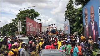 Benin City Edo State Stood Still As They Welcome The Arrival Of Governor Elect Sen Monday amp Dennis [upl. by Lalittah]