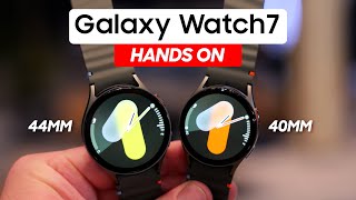 Samsung Galaxy Watch 7 Hands on Review [upl. by Bocaj874]