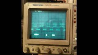 tektronix 2465b with vertical adjustment issues [upl. by Adnuahs998]