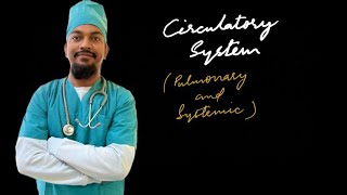 Circulatory system hindi pulmonary circulation systemic circulation circulation in human beings [upl. by Kristel]