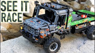 LEGO Technic Mercedes Benz Zetros Off Road Test amp Review  42129 4x4 Trial Truck [upl. by Ahsele342]