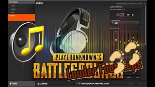 Steelseries Arctis 7 PUBG setup 2018  Louder Footsteps Settings [upl. by Bergeron]