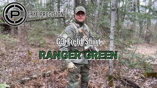 RANGER GREEN G3 Field Shirt💥CRYE PRECISION💥 [upl. by Jarad388]