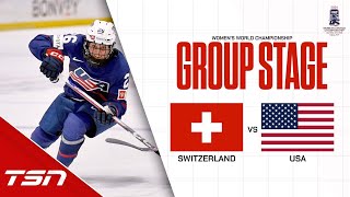 USA vs Switzerland FULL HIGHLIGHTS  2024 Womens World Hockey Championship [upl. by Emmye958]