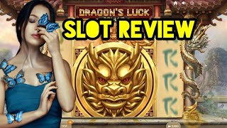 Dragons Luck Slot slot review staking high [upl. by Enialb252]