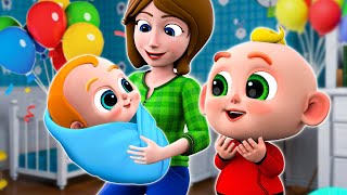 Meet Our Baby Brother👶🏻 New Sibling Song  Pregnant Mom Care🤰 and More Nursery Rhymes amp Kids Songs [upl. by Lura718]