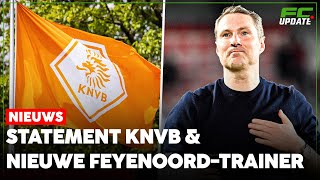 KNVB maakt statement tegen BTWverhoging Feyenoord doet openingsbod op trainer  FCUpdate Nieuws [upl. by Earahc]