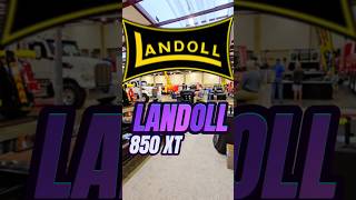 Landoll 850XT extendable trailer at the Tennessee tow show trucking [upl. by Schwitzer362]