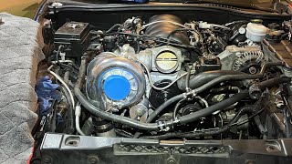 C6 CORVETTE SUPERCHARGER INSTALL AampA V2 Ti PT1 [upl. by Oakes29]