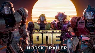 Transformers One  Offisiell trailer norsk tale [upl. by Leonelle]