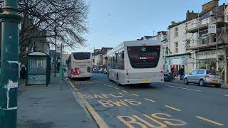 Buses At Porthmadog Park [upl. by Stanwood896]