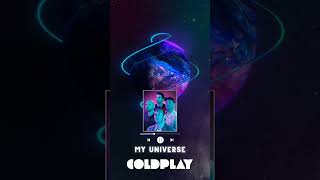 Coldplay X BTS  My Universe shorts coldplay bts btsarmy myuniverse [upl. by Hafler]