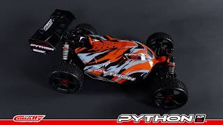 Team Corally  PYTHON XP 6S  18 Racing Buggy 4WD  RTR  6S Brushless Power  Features [upl. by Whittaker262]