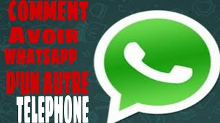 COMMENT RECEVOIR LES MESSAGES  DISCUSSIONS WHATSAPP DUN AUTRE TÉLÉPHONE FACILEMENT [upl. by Sardella]