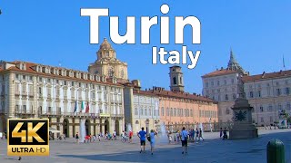 Turin Italy Walking Tour 4k Ultra HD 60fps – With Captions [upl. by Alexandros41]