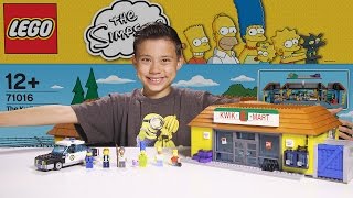 The KWIKEMART  LEGO SIMPSONS Set 71016  Timelapse Build Unboxing amp Review [upl. by Ambrosio587]