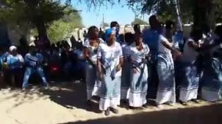 Botswana DikhwaereMoreomaoto Choir [upl. by Ahsinehs419]