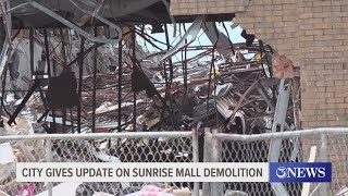 City gives update on Sunrise Mall demolition [upl. by Fabrin]