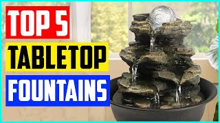 The 5 Best Tabletop Fountains 2021 top 5 picks [upl. by Nathan]