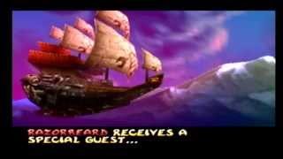 Rayman 2 N64 100 Playthrough Part 21  The Prison Ship [upl. by Anelet]