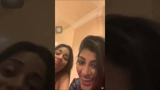 Yashika Anand Hot Kiss Leaked Video in Live Stream Bigg Boss Yashika and Aishwarya Cleavage Show [upl. by Atilehs]