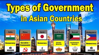 Types of Government of all Asian Countries [upl. by Hilten957]