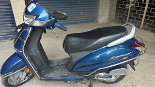 Honda Activa 6 G seat 2 km 34851 petrol verson model 2020 validity 2035 LED head light  motor feild [upl. by Dlarrej]