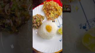 Mini Lunch Thali 🍱✨youtubeshorts food shortvideo lunch thali beganrecipe egg [upl. by Fay]