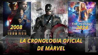 LA CRONOLOGIA DE MARVEL UCM mcu [upl. by Close517]