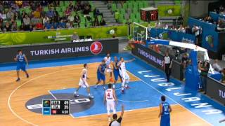 Highlights SerbiaItaly EuroBasket 2013 [upl. by Annwahsal]