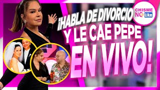 ELISA BERISTAIN HABLA D DIVORCIO EN SU 25 ANIVERSARIO Y PEPE GARZA LE CAE EN VIVO Y LA DEJA EN SHOCK [upl. by Tearle723]