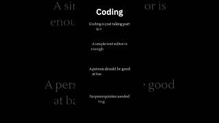 Programming vs Coding  programming coding shorts viral [upl. by Scharff]