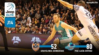 GravelinesDunkerque vs PauLacqOrthez  J14 Jeep® ÉLITE  21 Décembre 2018 [upl. by Sheena]