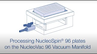 Setup of the NucleoVac 96 Vacuum Manifold [upl. by Jona254]