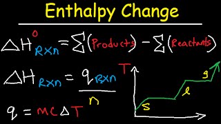 Enthalpy Change of Reaction amp Formation  Thermochemistry amp Calorimetry Practice Problems [upl. by Annayt]