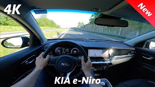 KIA eNiro 2021  POV test drive in 4K  150 kW  204 HP Pure driving [upl. by Linette]