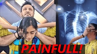 Patient with a HORRIBLE Scoliosis got Treated By DrSaleem [upl. by Aerbua94]