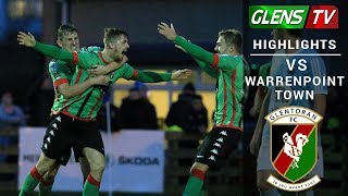 Glentoran vs Warrenpoint Town  18th November 2017 [upl. by Nwonknu402]